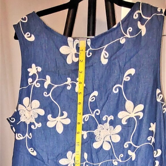 Westport 1962 Floral 100% Cotton Dress Size 16w (NWT) - Picture 6 of 14